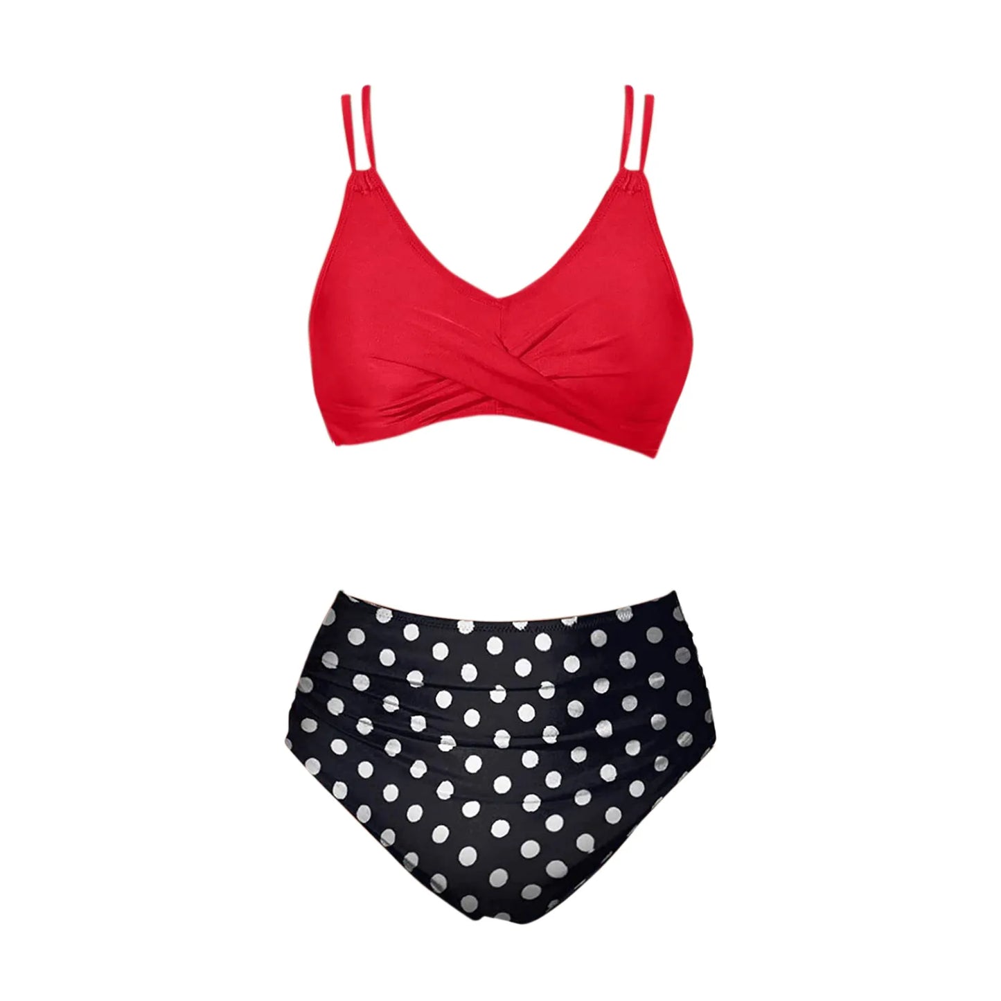 Brazilian Bikini Set Women Striped Crop Tops Swim Shorts Split Swimsuit 2024 New 2Pcs Swimming Beachwear Sexy Bikinis Sets Traje